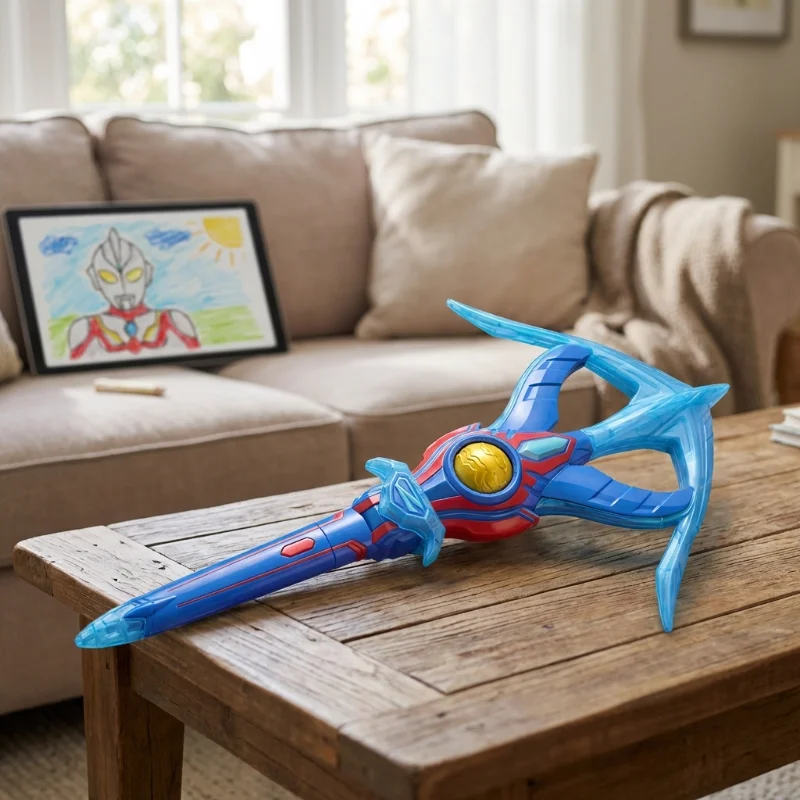 

Bandai Ultraman Zettar Light Bow Deluxe Edition Interactive Combat Toy with Dynamic Sound for Boys Heroic Adventure PlayGift Set