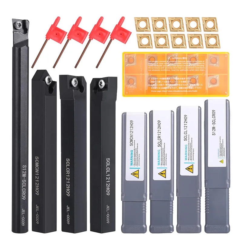 

S12M SCLCR09/SCLCR1212H09 Токарный инструмент Костюм Токарный резак Bar4SupportCCMT090204