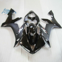 Free custom Injection fairing kits fit for YAMAHA 2004-2006 YZFR1 04 05 06 YZF R1 black plastic fairings kit NY28