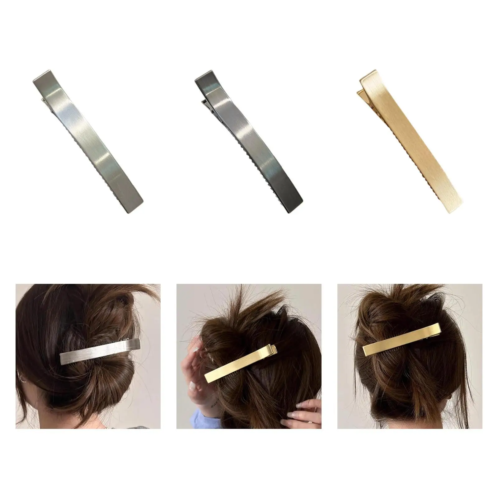 Women Hair Clip Fashion Non Slip Hair Accessories Decorative Duckbill Clip for Curly Hair Long Hair Thin Hair Thick Hair Wedding