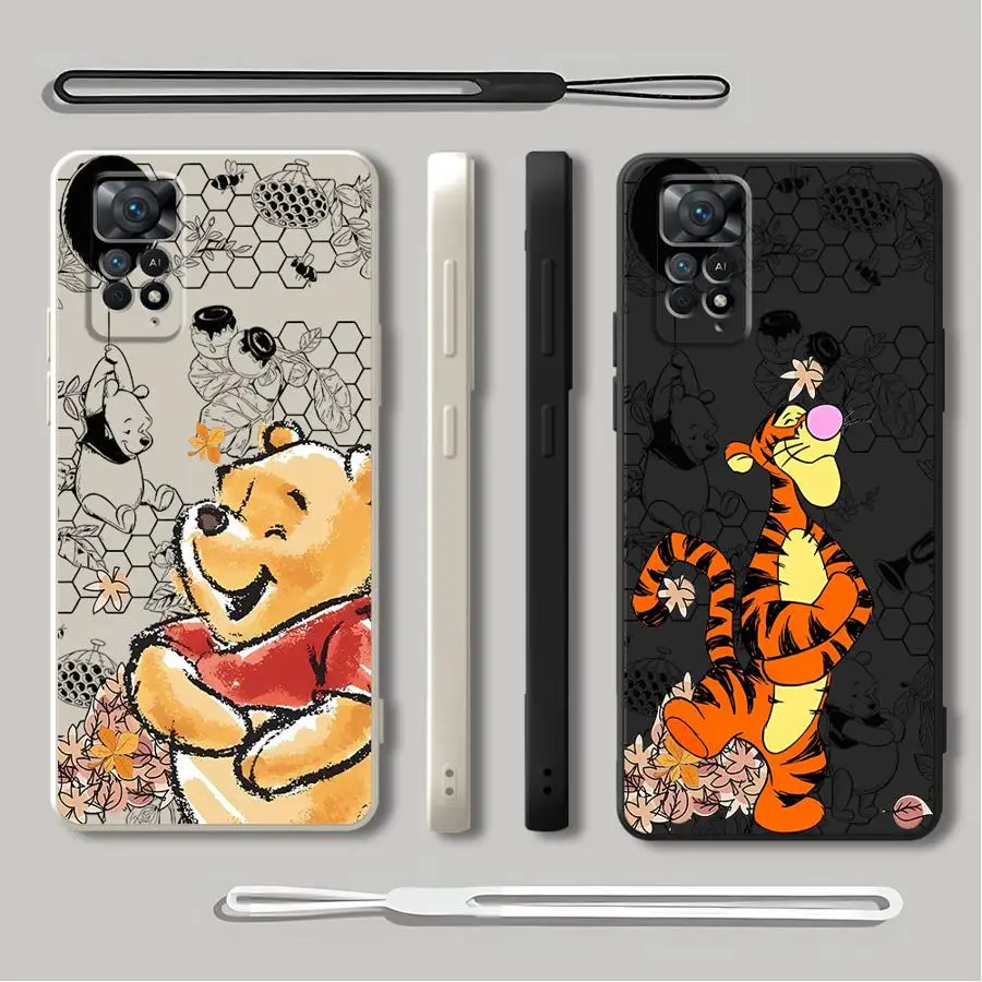 حافظة لهاتف Xiaomi Redmi Note 11s 10 11 Pro 10 Lite 13 12 Pro Plus 12s 10 14 Pro Plus من Disney Winnie The Pooh #1