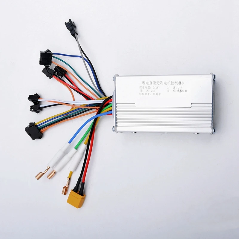 48V 25A 1200W JP Brushless DC Motor Electric Scooter Bike Controller A+B Dual Drive Motor Controller