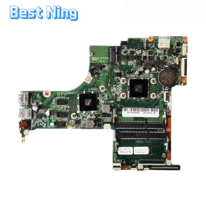 

For HP Pavilion 17-G 17-AB X22 Laptop Motherboard DA0X22MB6D0 Mainboard with A8-7410 CPU R7 M360 2G GPU