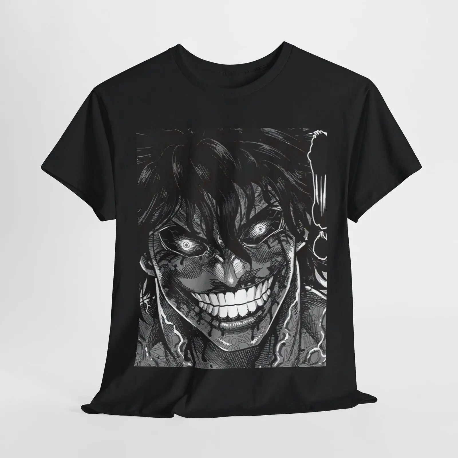 Ohma tokita shirt, kengan asura anime unisex t-shirt