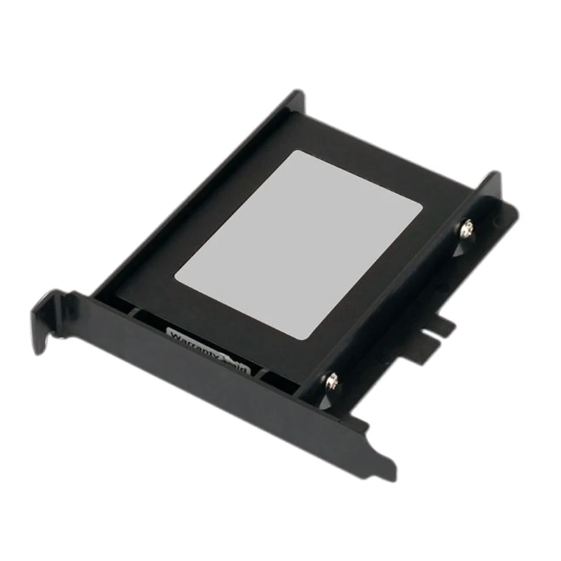 1Pcs HDD PCI Bracket PCI Slot 2.5inch HDD SSD Rear Panel Mount Bracket Hard Drive Adapter Tray Caddy with 4pc Screws