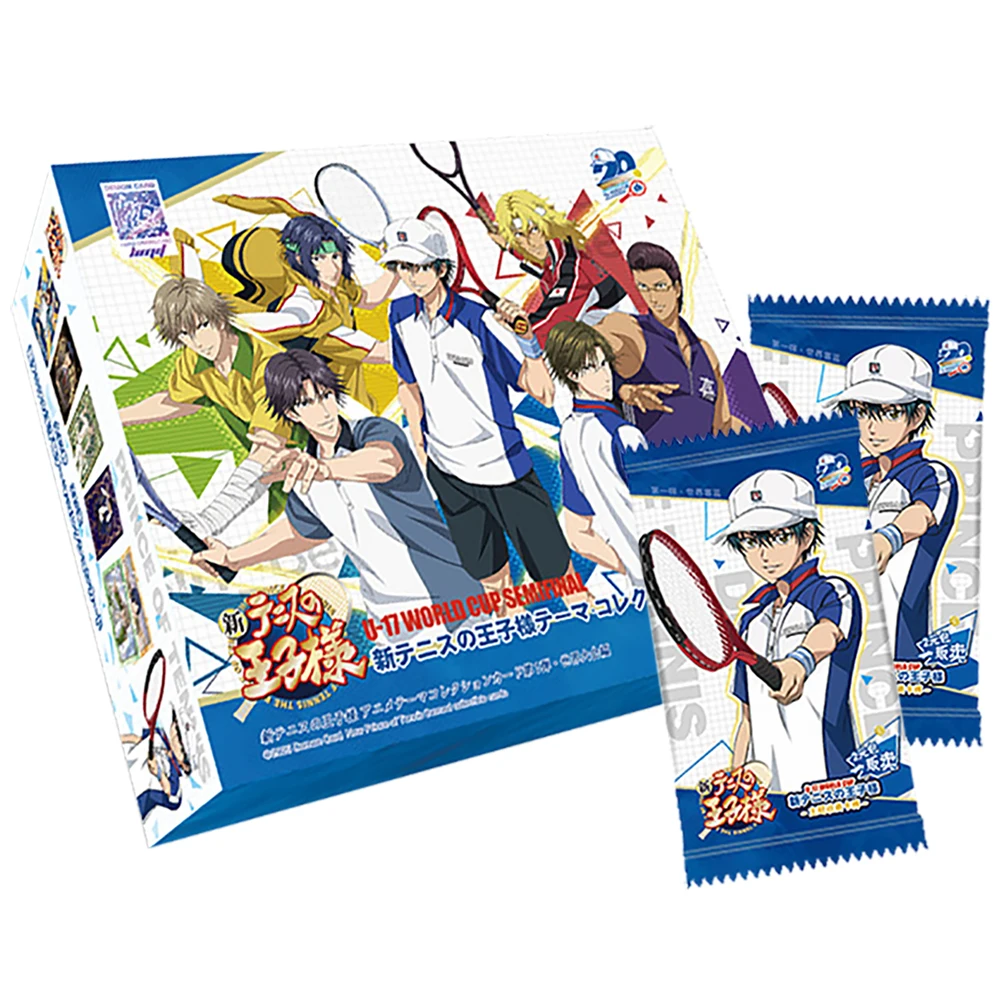 New Prince of Tennis Collection Card Sports Themed Anime Fans Like Character Ryoma Echizen Tezuka Kunimitsu Creative Card Toys