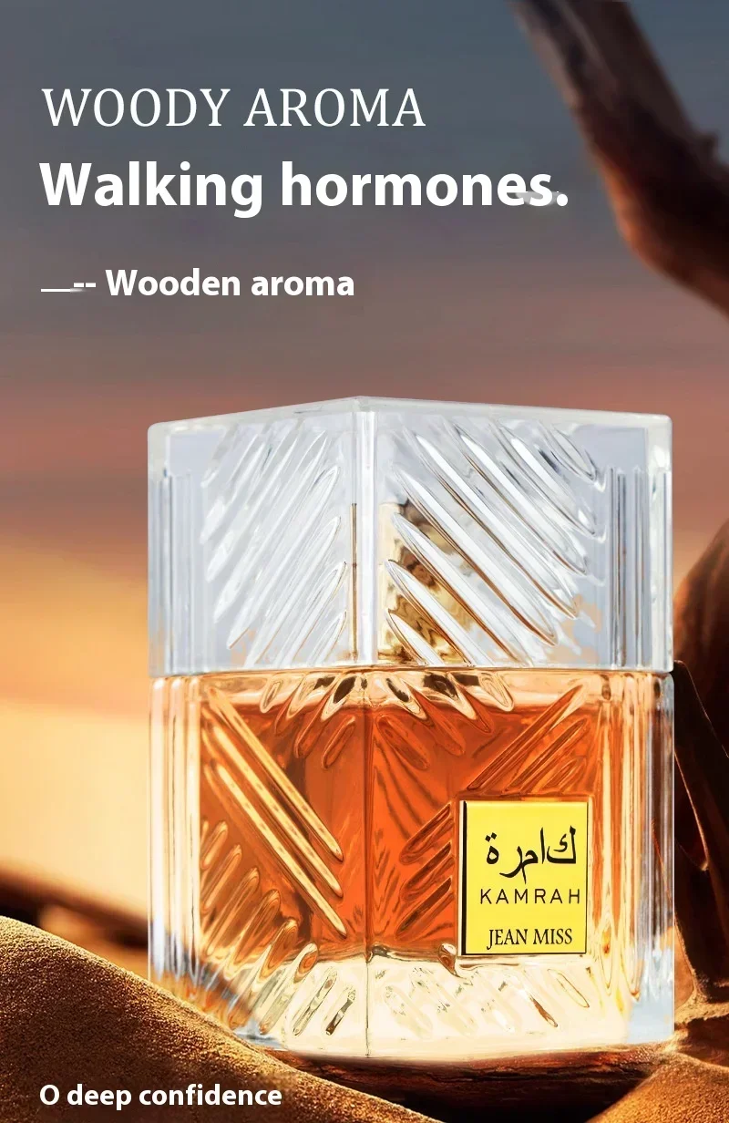 عطر عربي 100 مل للجنسين يمزح برائحة وودي للنساء أو دو برفوم للرجال عطر يدوم طويلاً 100 مل عطور أصلية #6