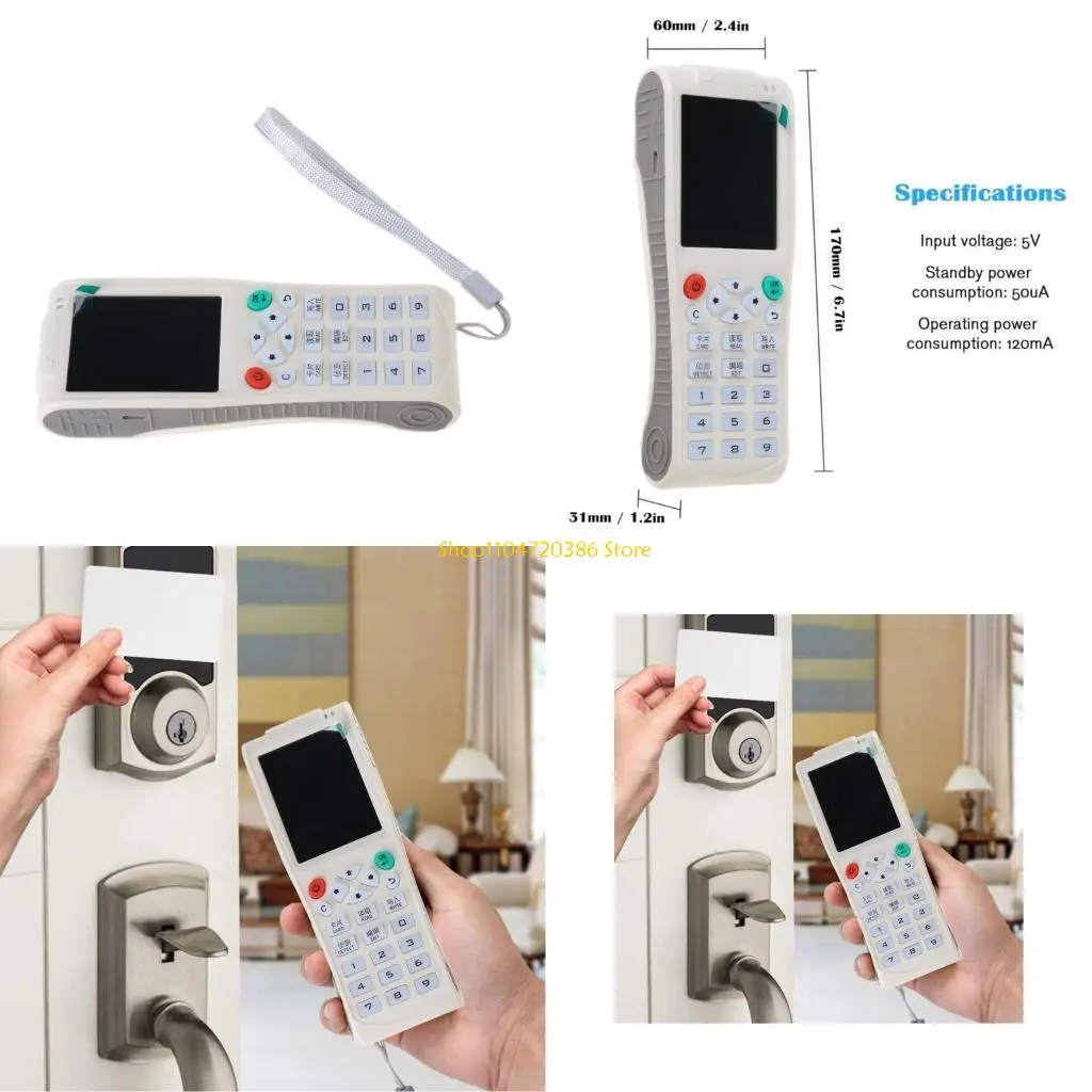 K0EA ICopy5 RFID NFC IC ID Decryption Full Decode Function for Key Machine Copier Reader Writer Duplicator with Wireless Netw