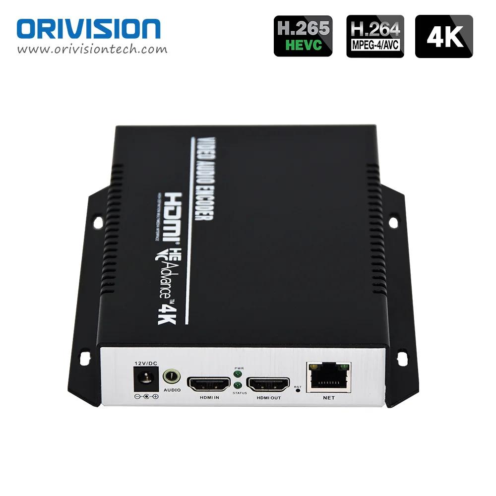 ORIVISION 4K HDMI Video Encoder H.264/MPEG4 Streaming Encoder with HDMI Loop-out Support HTTP RTMP RTSP FLS FLV ONVIF Multicast