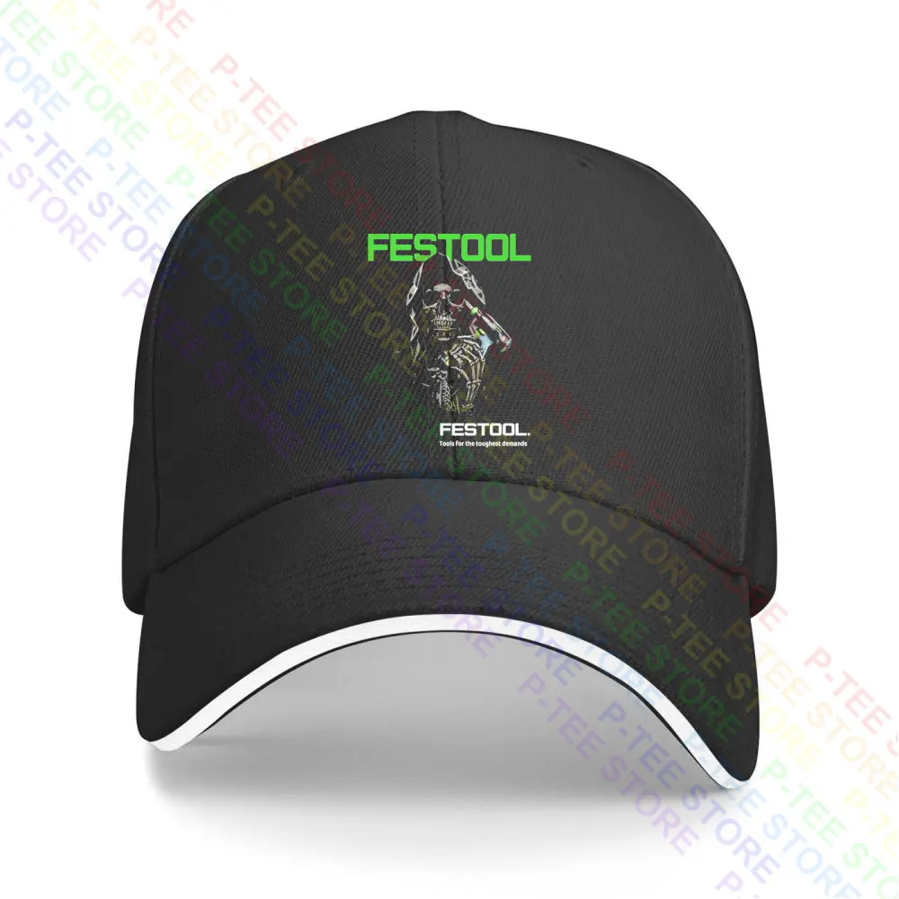 Festool For The Toughest Demands Baseball Cap Snapback Caps Knitted Bucket Hat