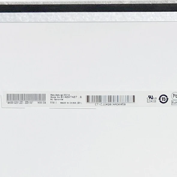 PANEL de pantalla LCD, B140XTN07.2, B140XTN07.6, NT140WHM-N51, B140XTN07.3, N140BGA-EA4, sin agujeros de tornillo, 30 Pines, 1366x768