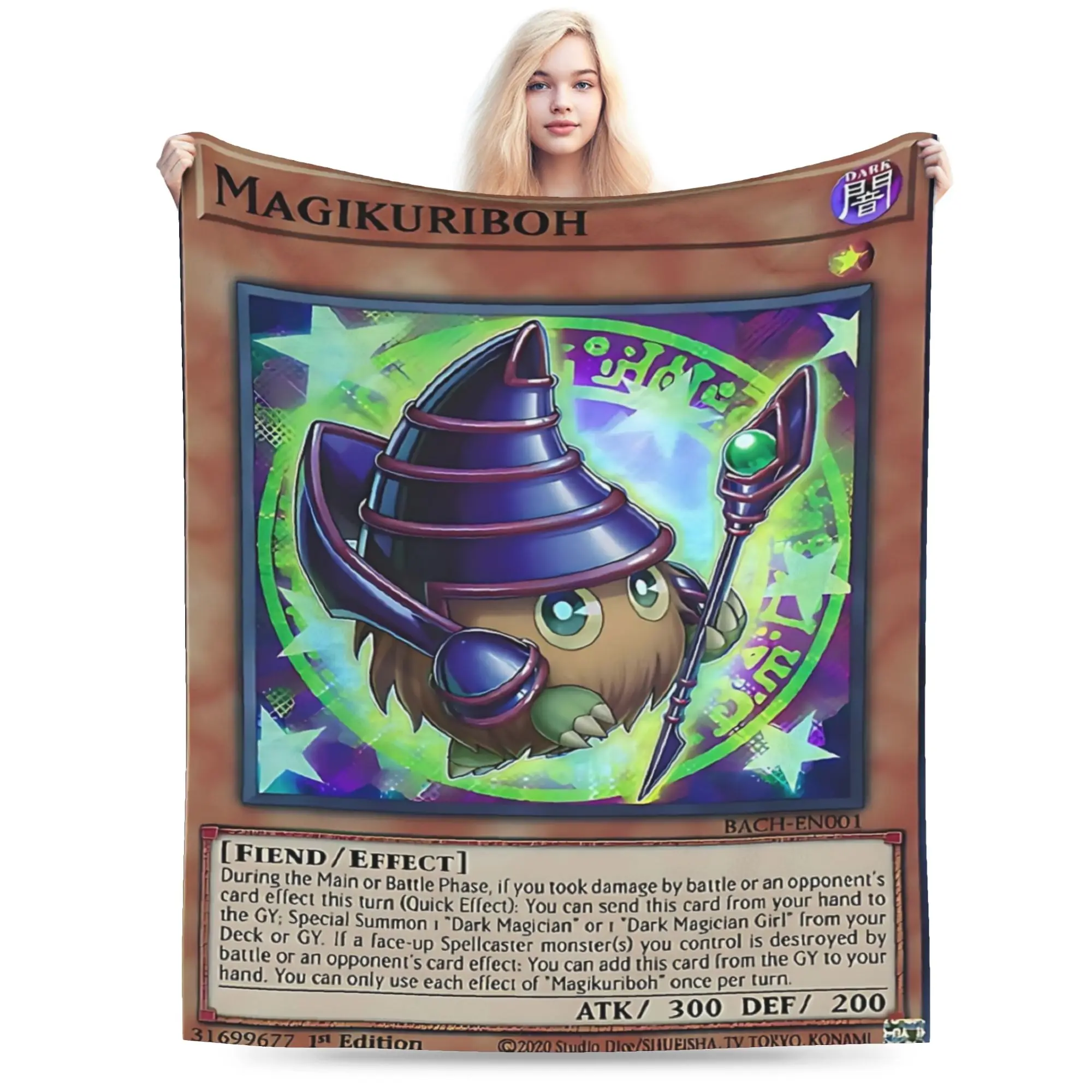 Yu-Gi-Oh Magikuriboh  Throw Blanket for Couch  Soft Cozy Plush Blanket 50x60 Inch Multi-size Bedspreads for All Seasons
