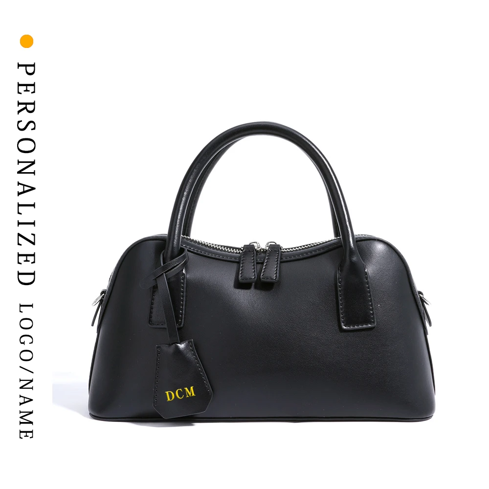 

Free Lettering 2025 New Leather Underarm Portable Crossbody Bag Boston Women's Bag High Quality Versatile Multi-color Choice