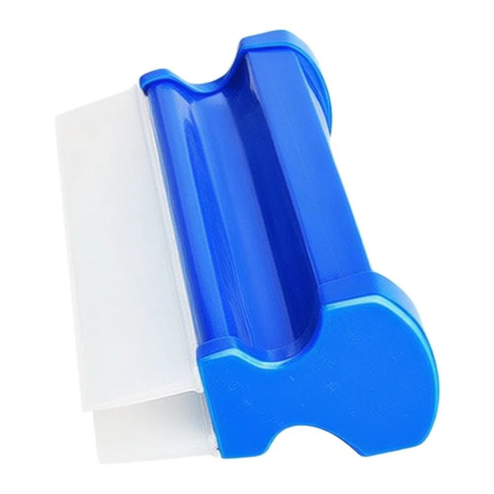 4pcs Blue Silicone Car Wiper Row Scraper 20cm 30cm For Auto Window For Cleaning Tool Safe For Surface Squeegee Kit