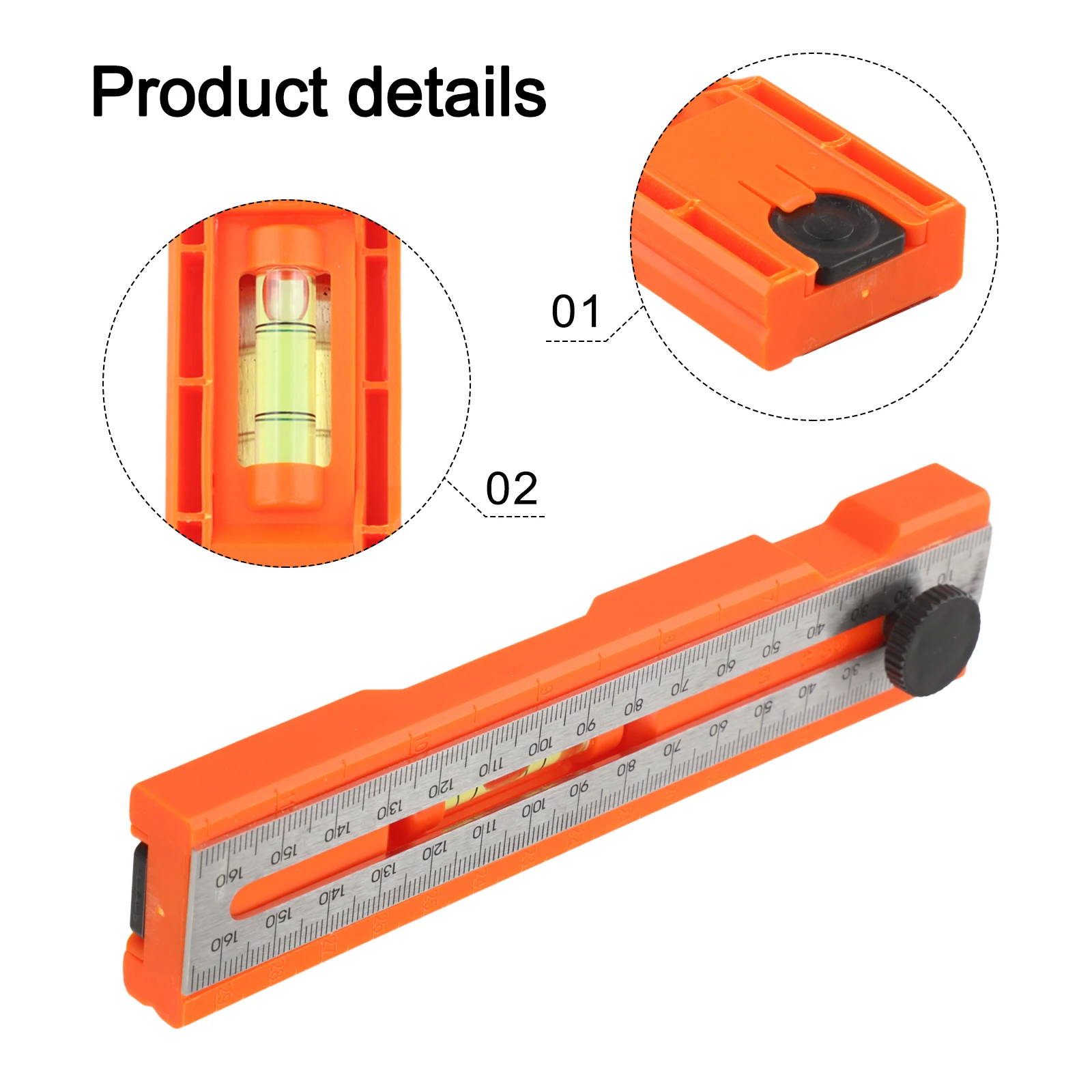 Precision Measurement Ruler Multi-Angle Depth Ruler Lightweight And Easy To Carry User-Friendly Measurement Tool