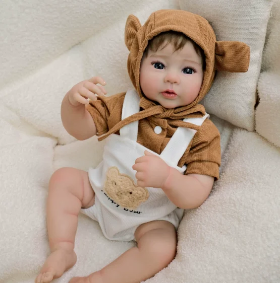 Reborn bébé taille poupées fille garçon réaliste Silicone poupées réaliste qui ressemble réel nouveau-né haute qualité enfants nouvel an cadeau jouet