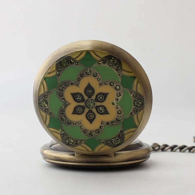 

Ladies Pocket Watch Vintage Steampunk Chain Pendant Mechanical Hand-winding Women Pocket&Fob Watches reloj mecánico
