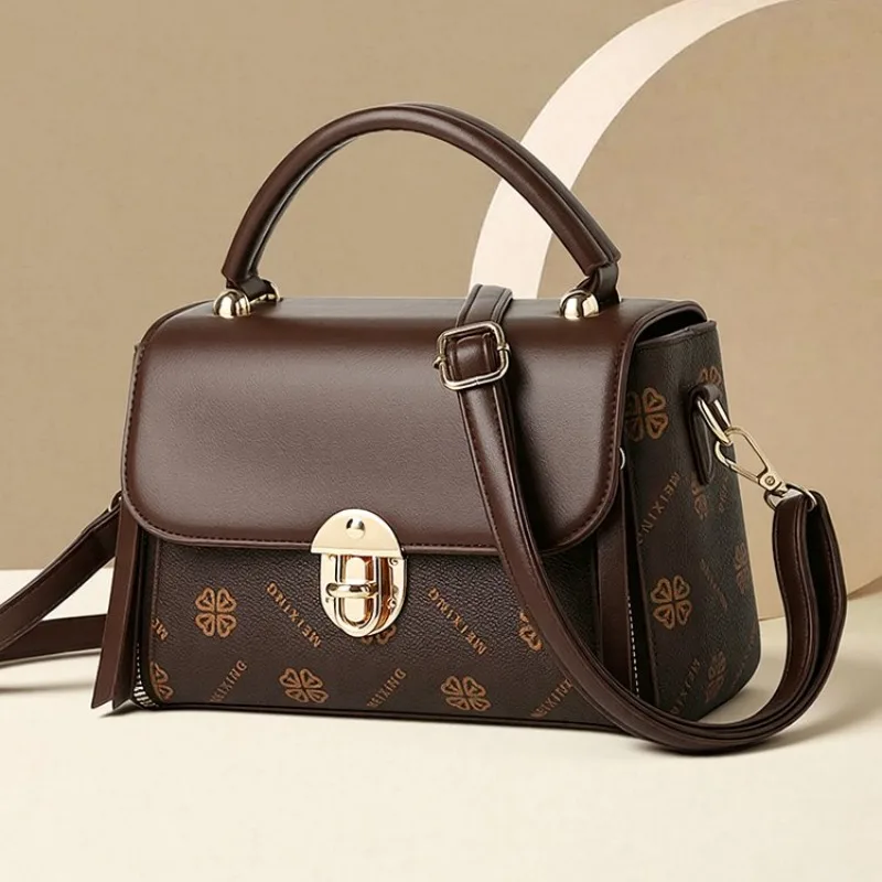 

High End Fashionable Women Tote Bag Soft Leather Classic Designer Paris Casual Simple Vintage Bag