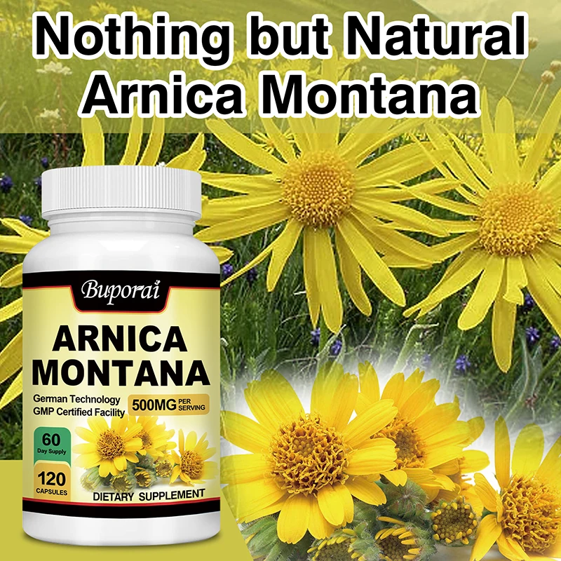 Arnica Montana - Relieves Bruising and Swelling, Reduces Pain