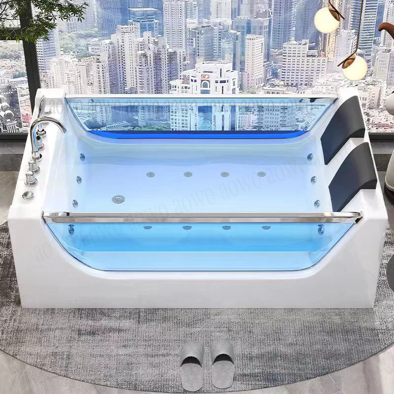 

Big Size Glass Window Hydromasg Tub Home Spa Bathtubs Bathroom Japan Massage Tanks Hottub Sexy Massage Whirlpool Bubble Spa Tub
