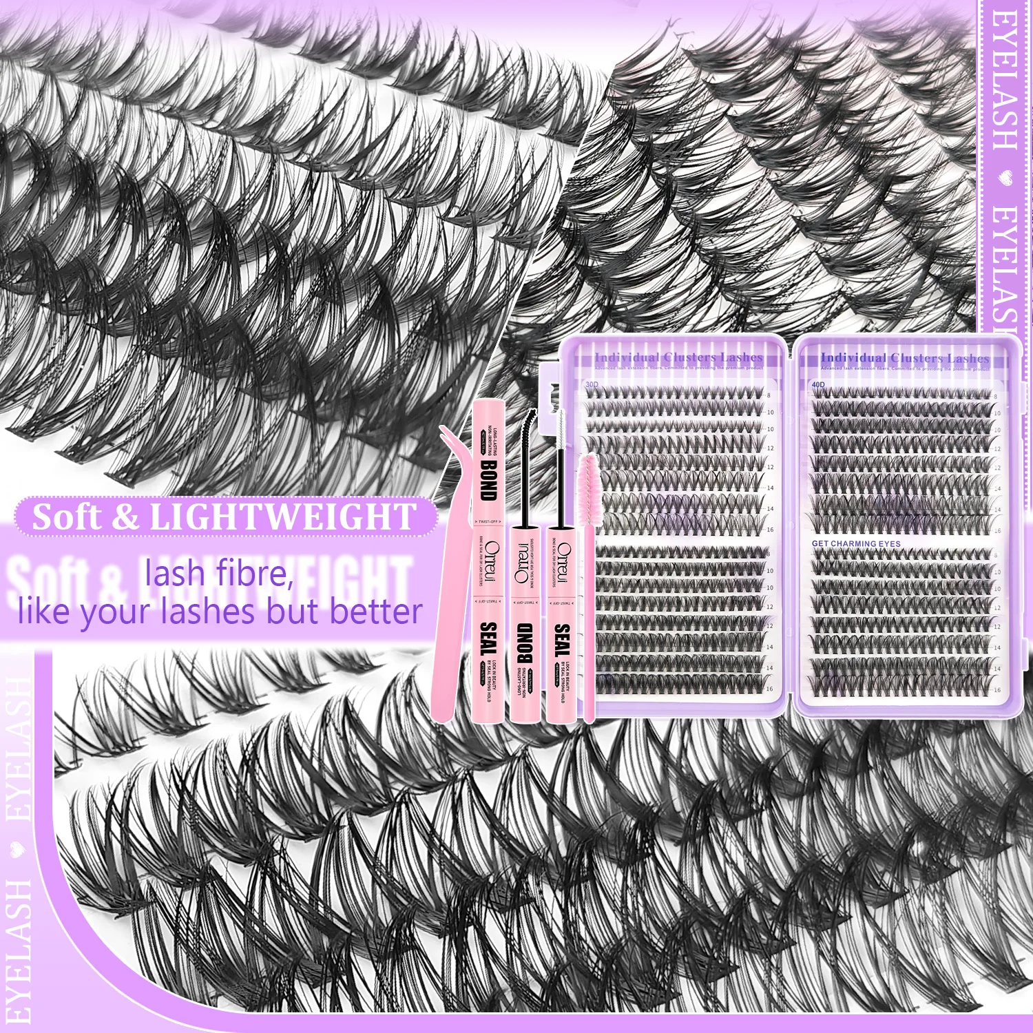 DIY Cluster Eyelash Extension  - огляд і ціна Lash Extension Tweezers