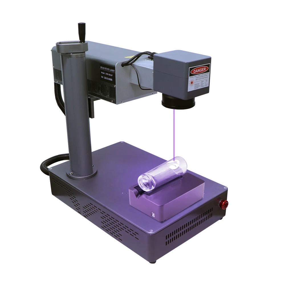 5w Mini Marking Machine for Water Bottle Laser Engraving Machine for Mirror GlassSource Air-cooled