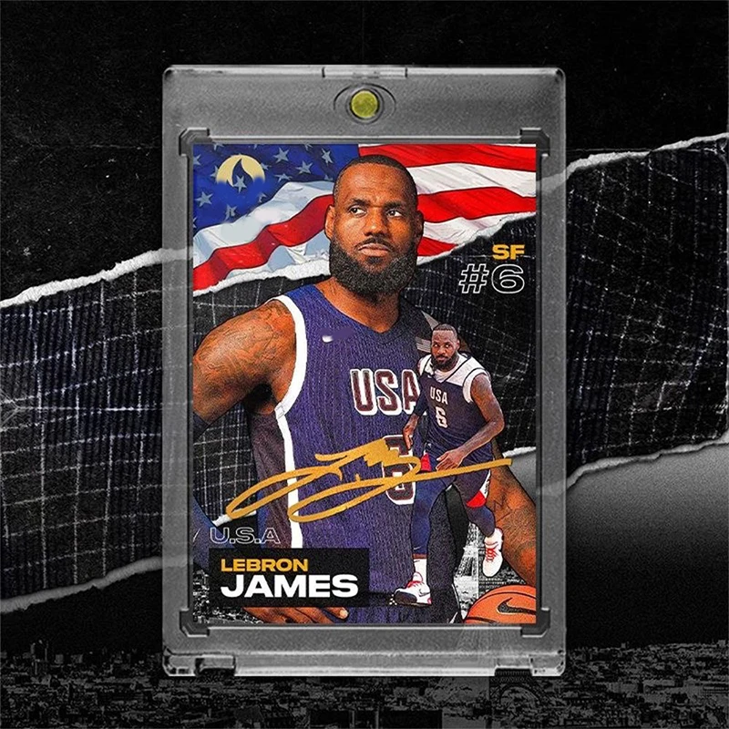 Panini High Imitation Star Card James Durant Curry Collectible Cards Christmas Birthday Present signature Brick card tripod