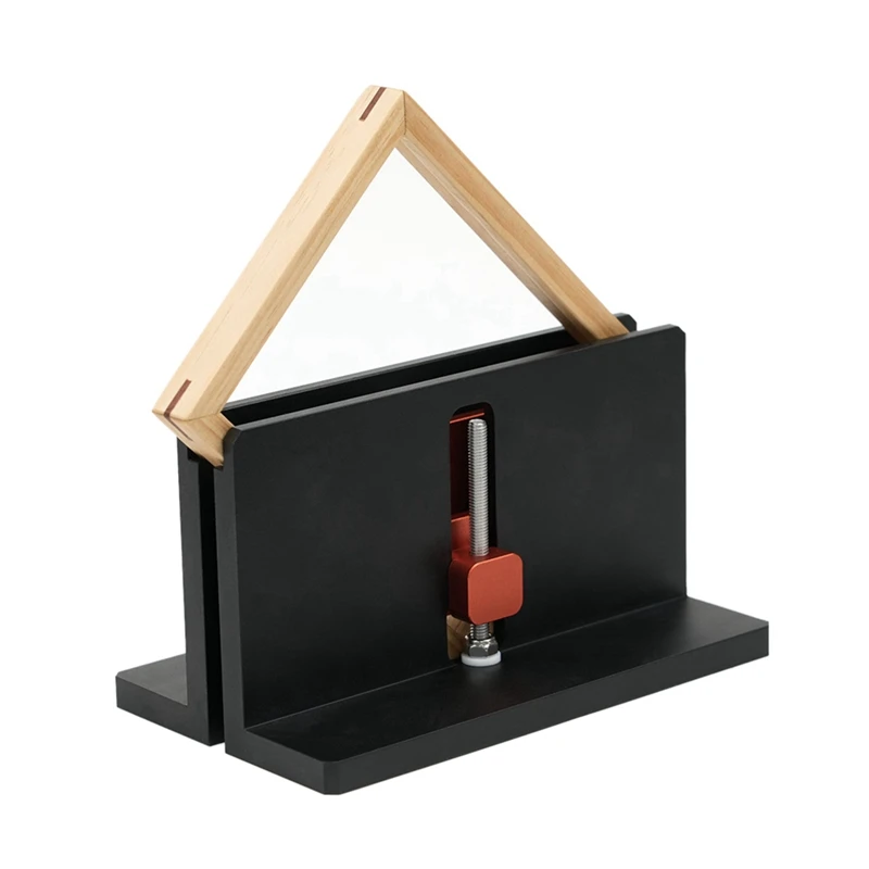 ABSJ-Angle droit cannelé fixation routeur Table cadre en bois tenonnage rainurage sécurité alimentation pince cadre fabrication auxiliaire