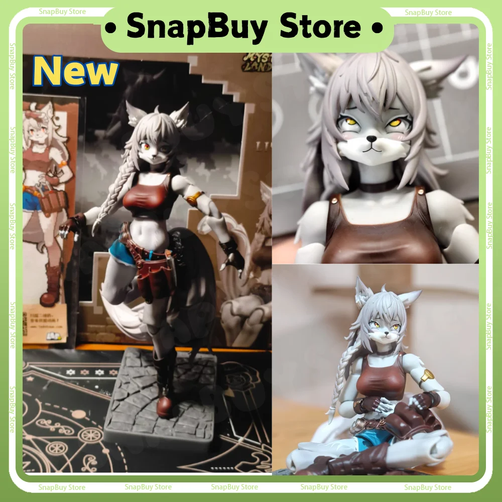 

1/12 In Stock LADoTOYS ERA-001 Liya-Alopex Fix Ver. Model Toys Collectible Fox Beautiful Girl Movable Joints Anime Figure Toy
