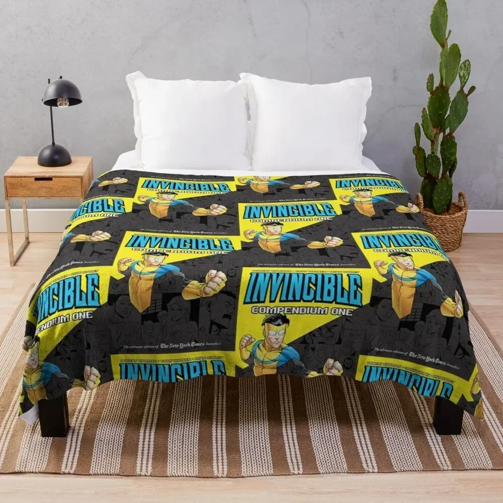 

invincible cover Throw Blanket Versatile Cozy Throw Blanket for All Occasions