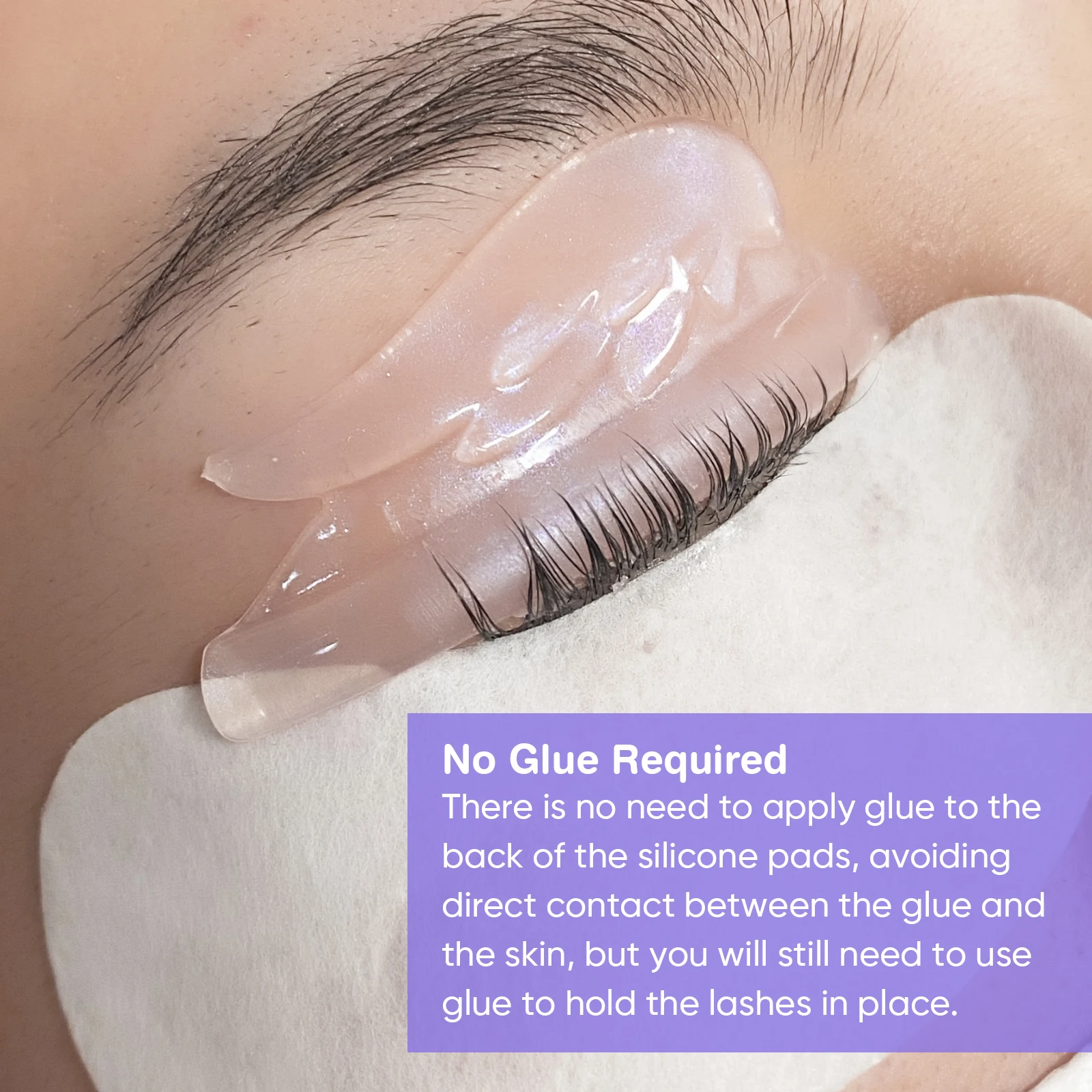 Libeauty, 8 pares de pegamento gratis, almohadillas para permanente de pestañas de silicona, varilla de pestañas pegajosa, escudo, rizador de pestañas, accesorios de elevación 3D, herramienta de maquillaje