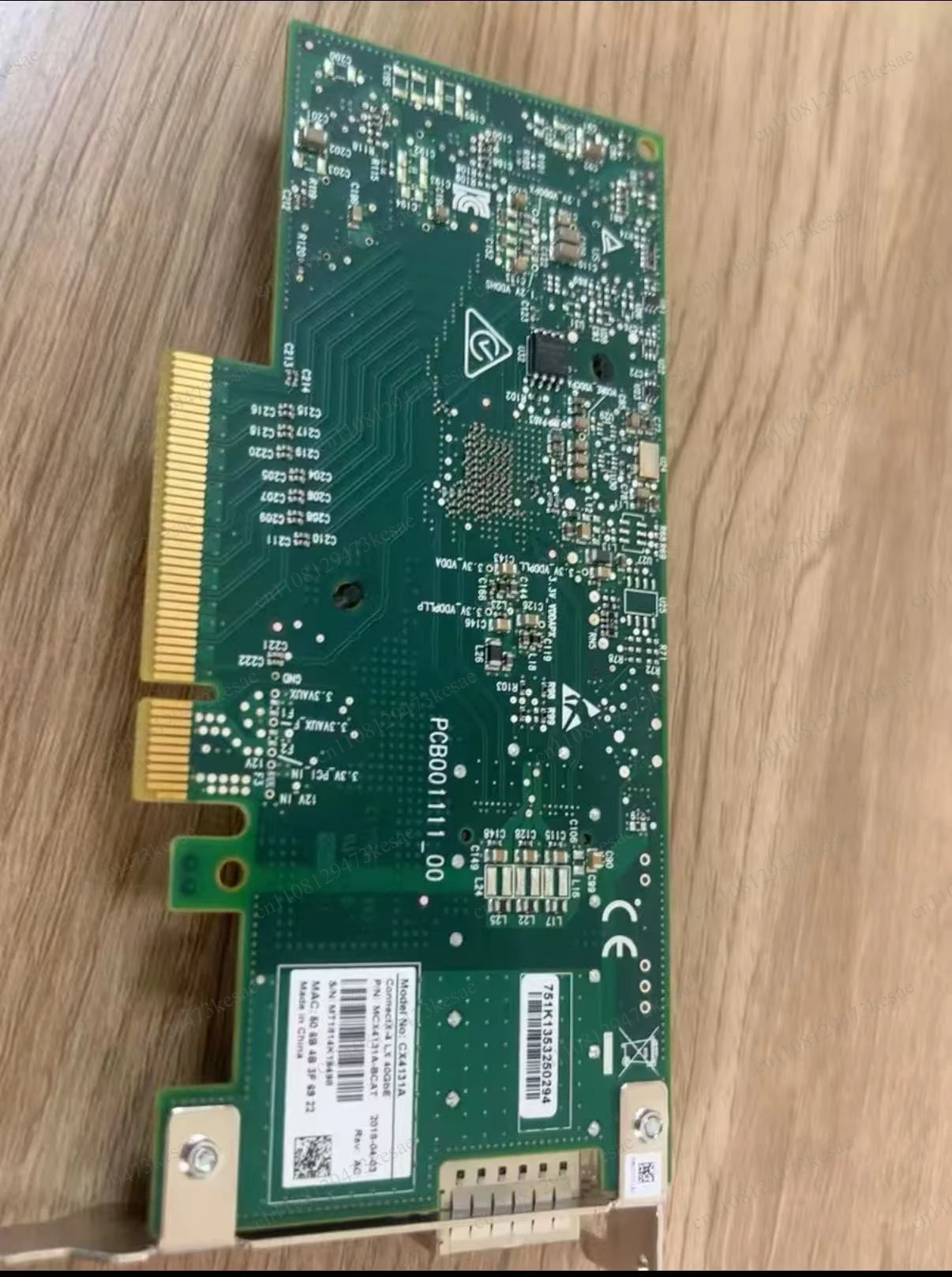 Tested Mellanox ConnectX-4 LX MCX4131A-GCAT | 50GbE Single Port Network Adapter