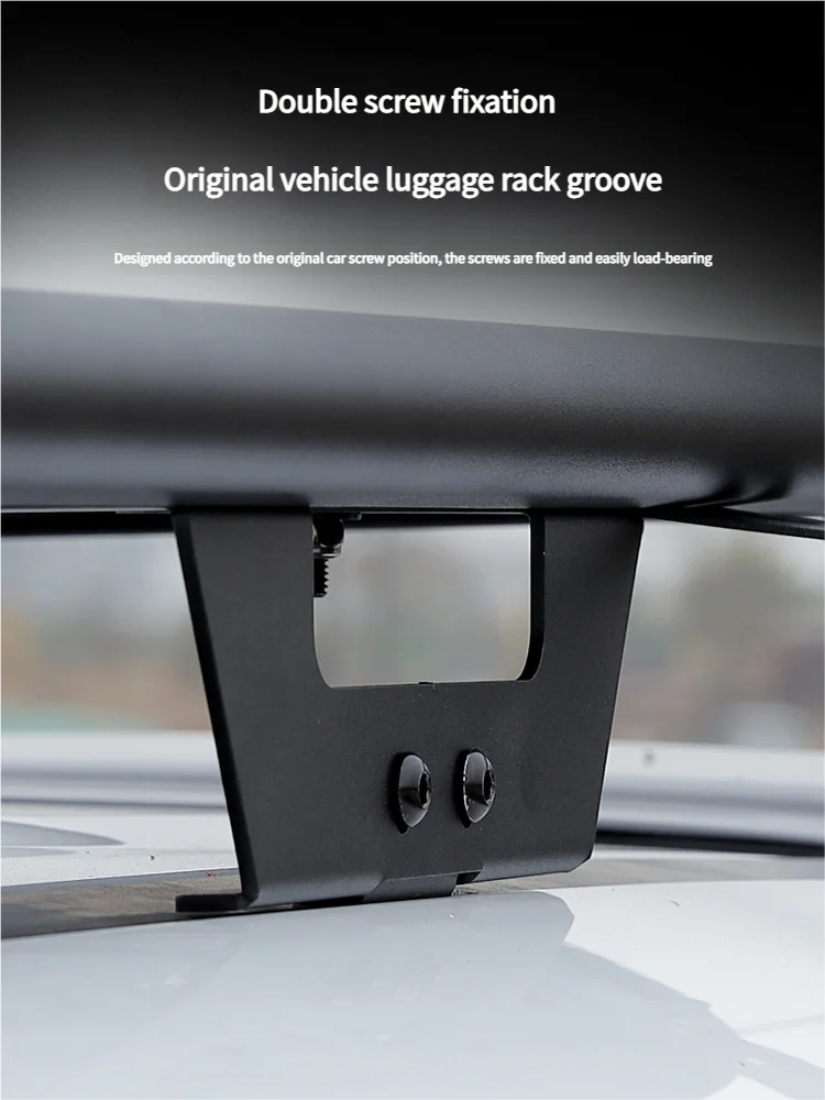 Icar V23 تصميم جديد الألومنيوم سيارة الجزء الخارجي الطرق الوعرة رف أمتعة حامل سقفي السيارة منصة ل Icar V23 رف سقف السيارة