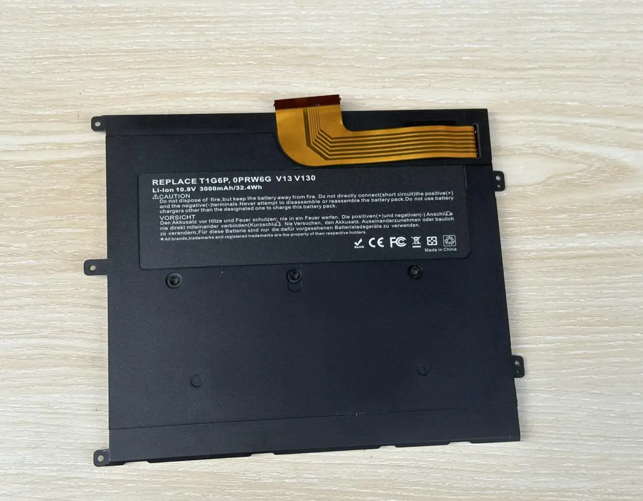 New Laptop Battery FOR DELL Vostro V13 V13Z V130 V1300 0NTG4J 0PRW6G 0449TX PRW6G T1G6P