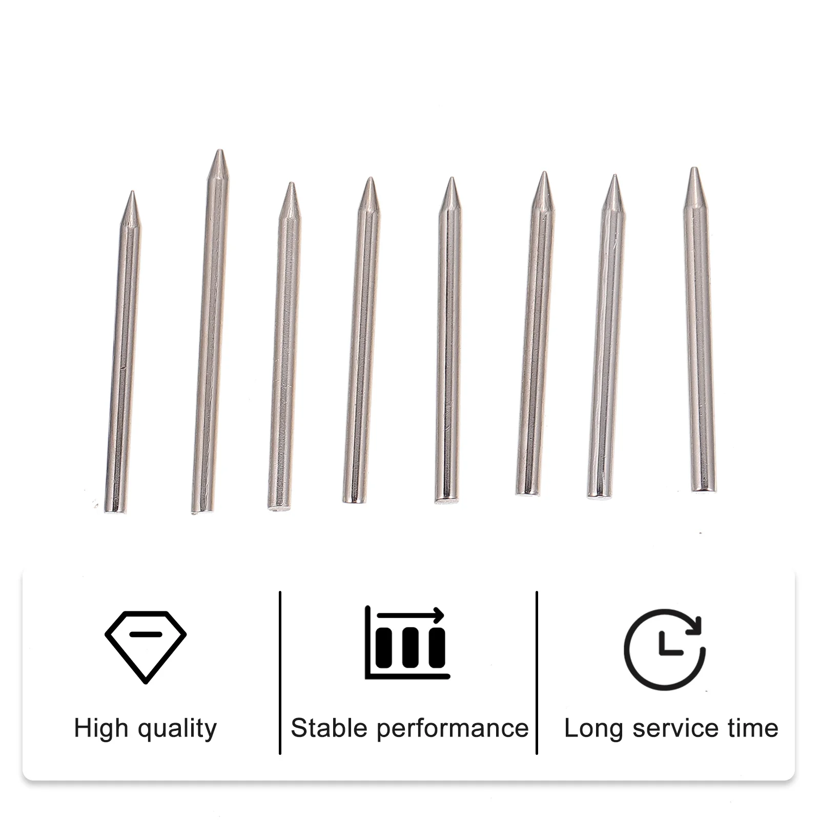 

160Pcs Piano Shenda Needles Metal Durable Repair Accessories Practical Maintenance Tools Stable Performance Shenda Needle