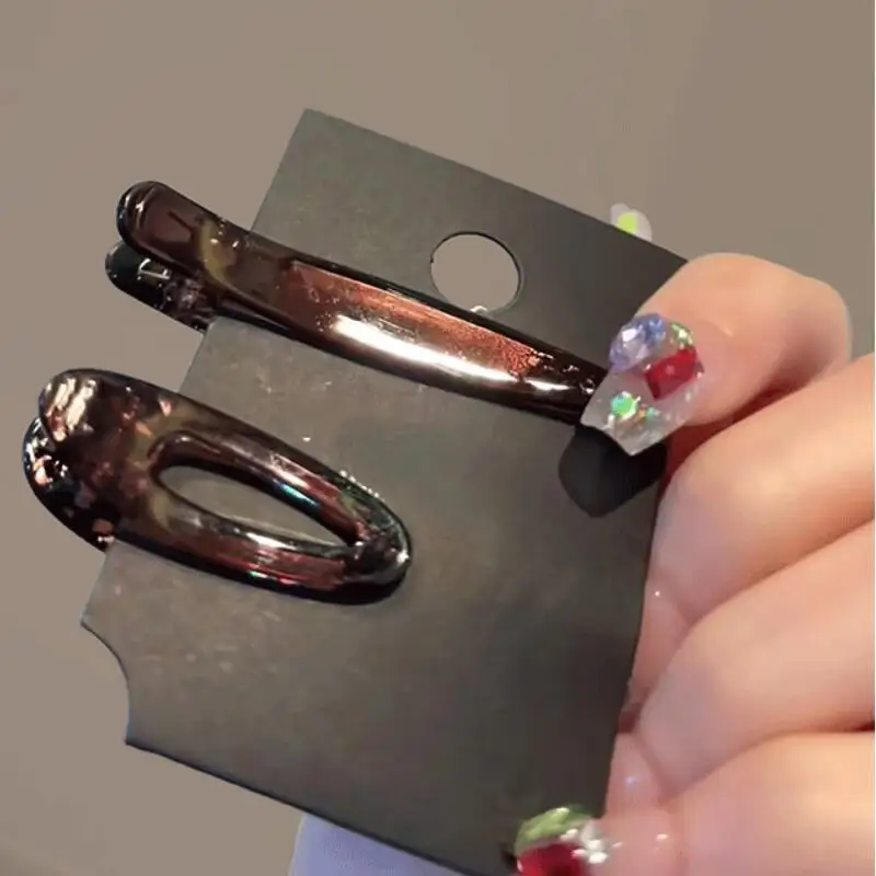 موضة جديدة HelloKitty الأزرق النفط اللوحة مشبك شعر Kawaii سانريو فتاة دبوس الشعر القطن دمية الحيوانات الأليفة تصفيفة الشعر DIY بها بنفسك مشبك تزيين هدية #5