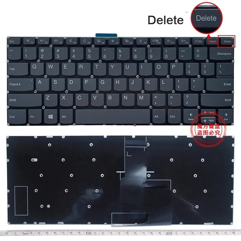 New US Keyboard Backlit for Lenovo E43-80 320S-15IKB V330-14ISK V330-14ARR V130-14IKB V130-14IGM