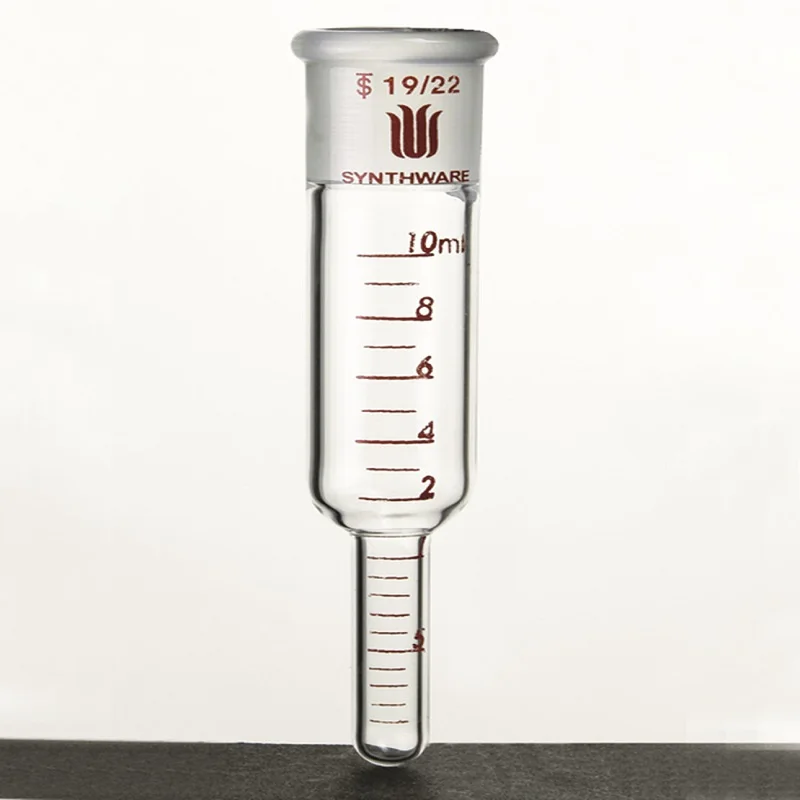 SYNTHWARE Graduated concentration tube, 4mL/10mL/25mL, Joint 19/22, CONCENTRATOR TUBE, GRADUATED, Borosilicate glass, C29