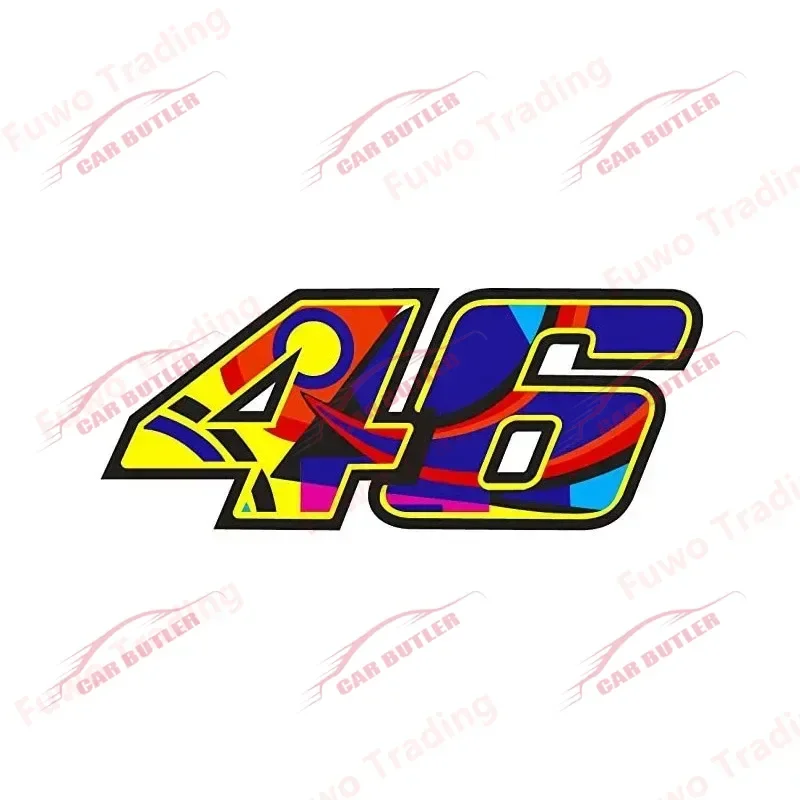 حار بيع عالية سيارة ملصق جودة الملحقات الخارجية الطبيب روسي شارة العلامة التجارية ديكور دراجة نارية الطريق المتسابق AGU خوذة PVC