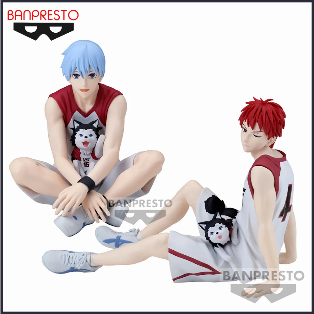 In Stock Original Anime Kuroko's Basketball THE MOVIE LAST GAME Interval-SEIJURO AKASHI & TETSUYA #2 TETSUYA KUROKO Action PVC