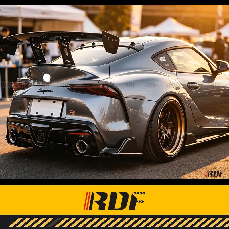 Suitable for Toyota Supra A90 2.0T 3.0T Modify Parts YISO Tail Valve Exhaust Pipe Stainless Steel Back Exhaust System Body Kits