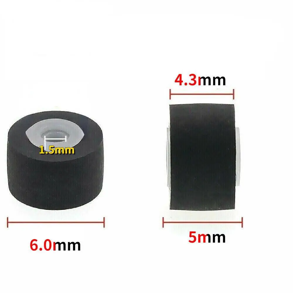 6*5*4.3*1.5mm Radio Roller Tape Recorder Pressure Cassette Belt Pulley Player Recording Equipment