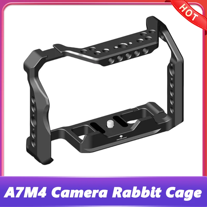 

GRT для камеры Sony A7M4, клетка для кроликов A7R5, беззеркальная потоковая фотография, штатив для вертикальной съемки A7M3, аксессуары для DSLR