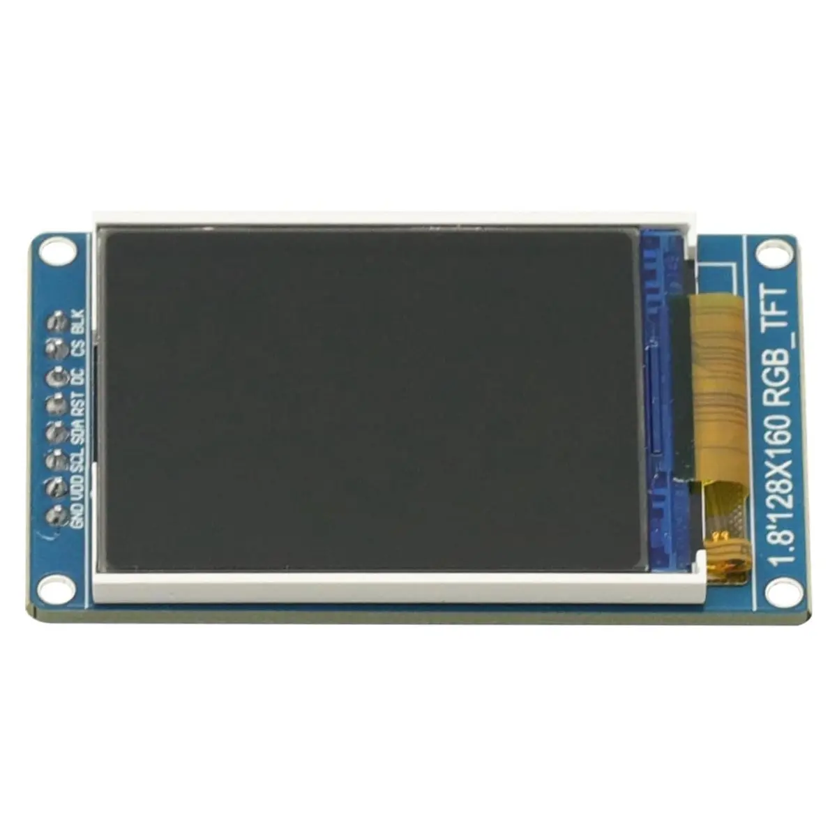 A72Z 1.8inch LCD Screen SPI Interface Serial Port ST7735S Drive IC Display Module 128x160 Resolution for SMT32 Kit