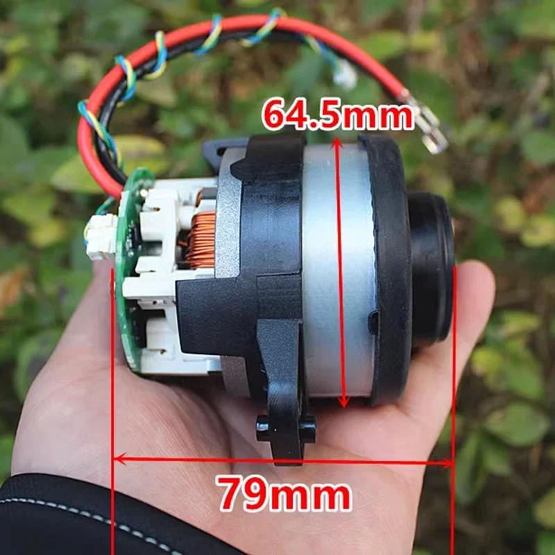 BLDC Motor DC18V 21.6V 24V 220W Brushless Motor High Power Strong Suction Metal Impeller For Vacuum Cleaner