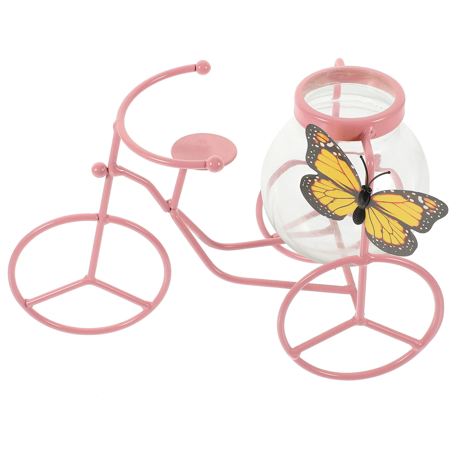 

Маленькая прозрачная стеклянная ваза для гидропонных растений, настольная ваза для цветов, прозрачная стеклянная ваза, декоративные акцентные офисные вазы