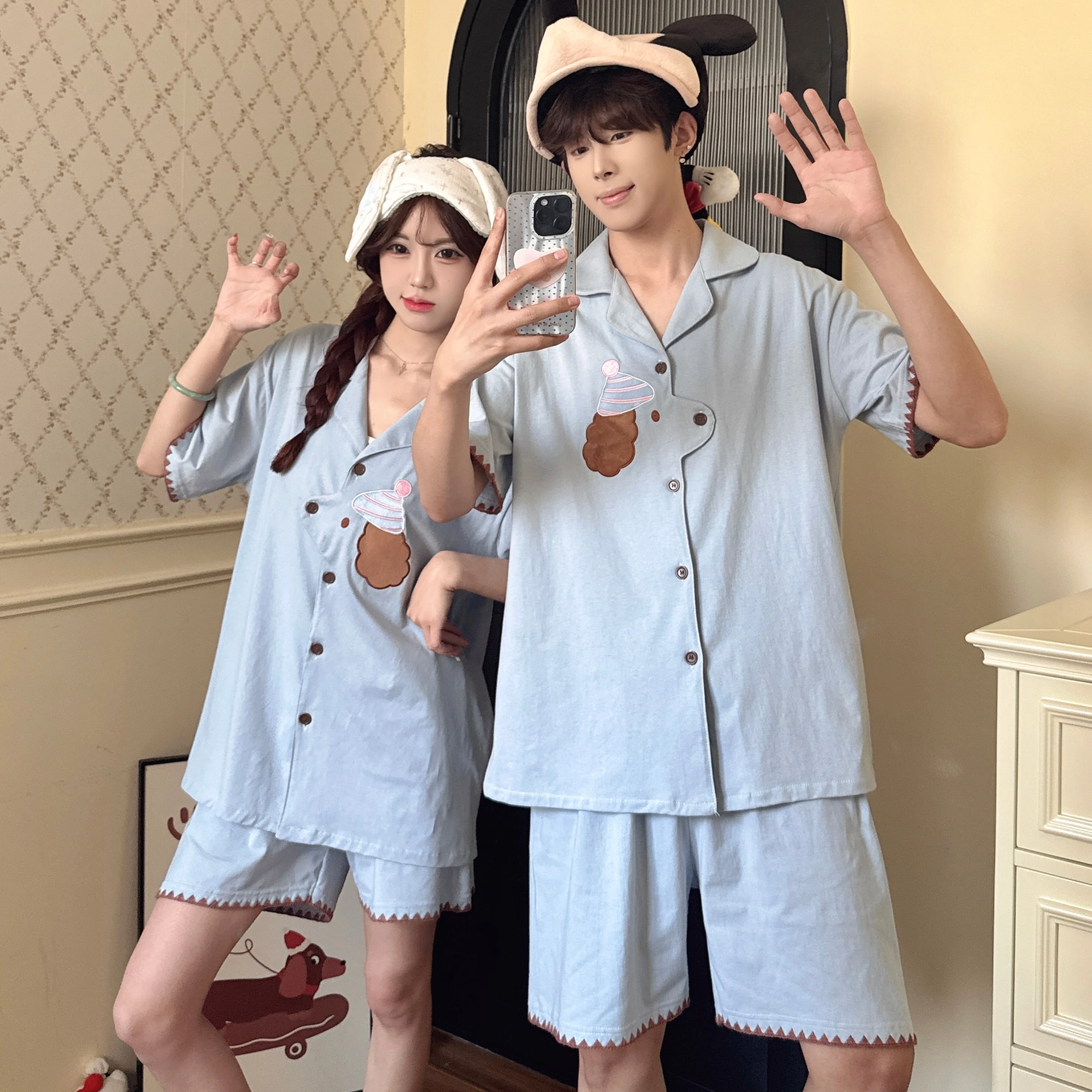 39004puppy blue gray
