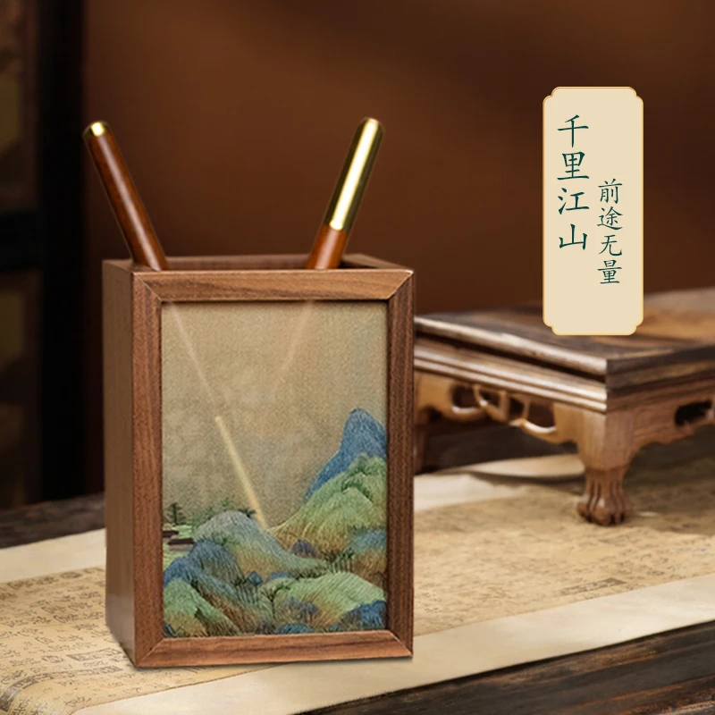

New Chinese study ornaments, national style embroidery handicrafts merchandise, souvenirs, gifts for teachers and friends