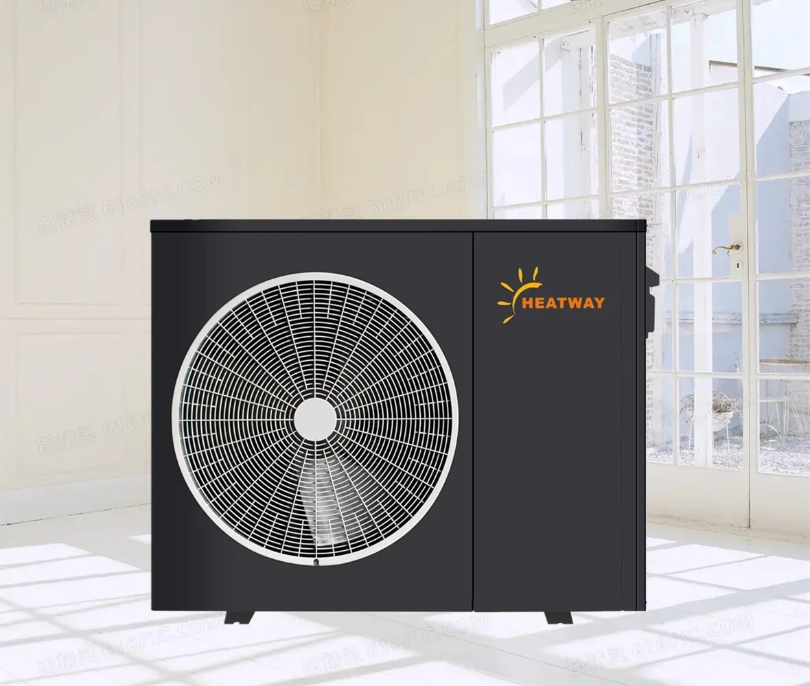 حار Sale10KW تيار مستمر العاكس مضخة الحرارة الهواء إلى الماء Warmepumpe قطعة واحدة العاكس مصدر الهواء مضخة الحرارة سخان المياه