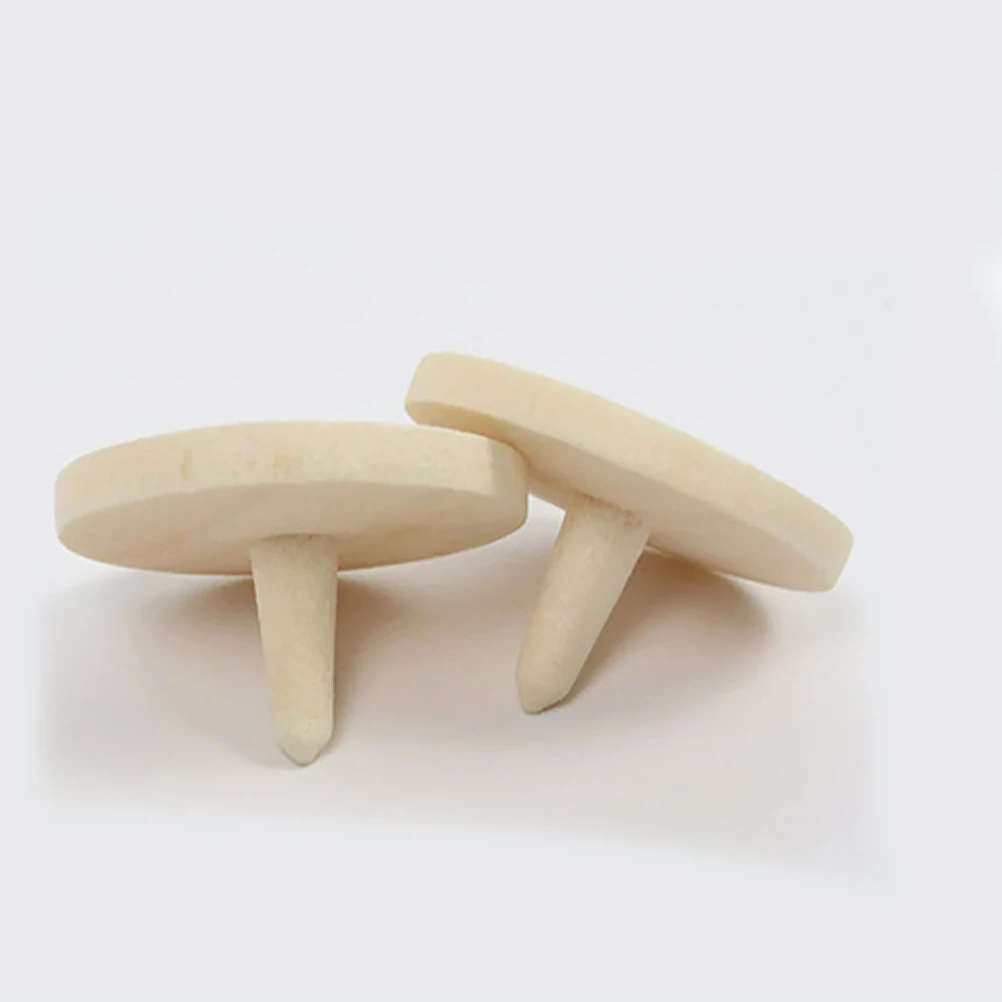 

40Pcs Wooden Golf Ball Markers Fine Workmanship Good Texture Long-Lasting Wear-Resistant Practical Gift Golfs Markers